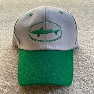 Dogfish Head Brewing Gray and Green Shark Logo Cap